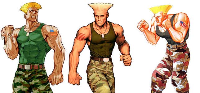 Fortnite: Battle Royale Fans - Guile and Cammy from Street Fighter