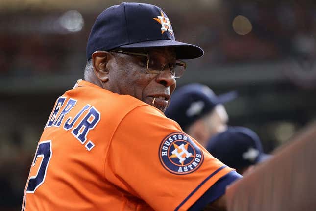 Houston Astros - Dusty Baker is the only Black manager in