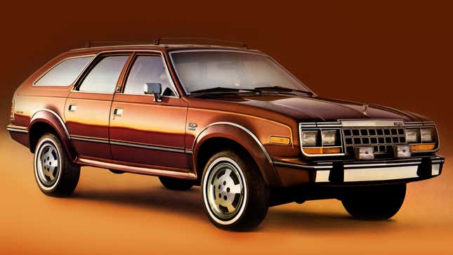 Ein Foto eines AMC Eagle Wagon 