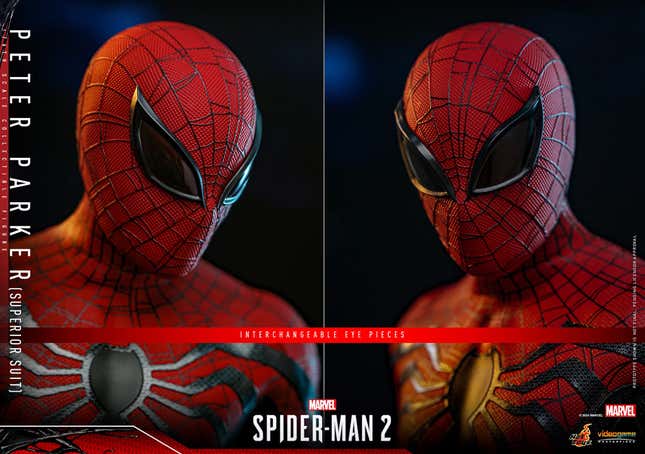 Image for article titled Hot Toys&#39; Latest Spider-Man 2 Figure Is Literally Superior