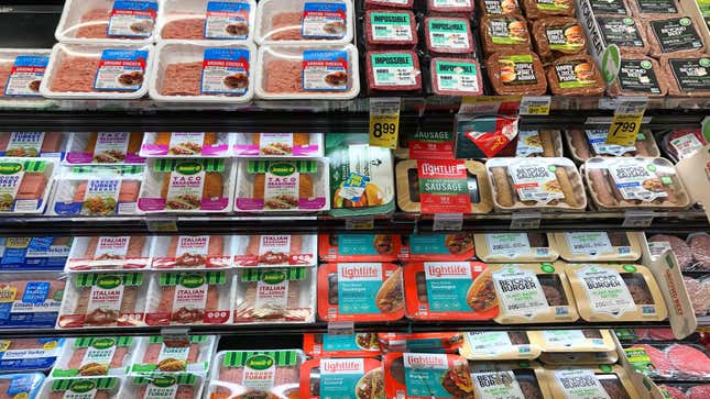 Image for article titled Grocery Stores Can Save Plant-Based Meat