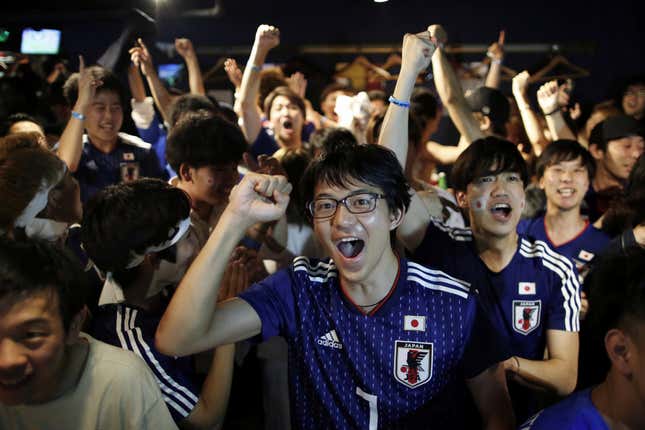World Cup - Belgium vs Japan