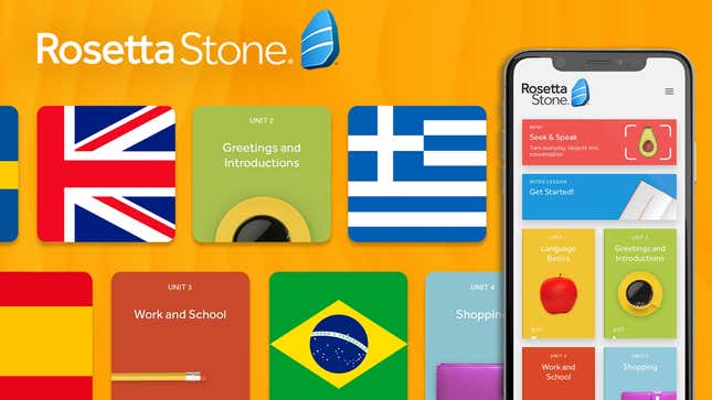 Image for article titled You Can Get Rosetta Stone for $160 Right Now