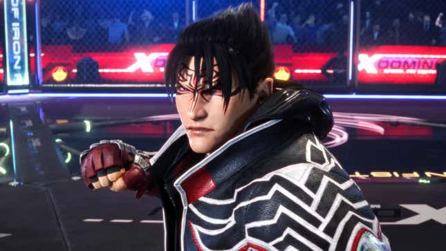 Tekken 8 protagonist Jin Kazama throws a right jab toward the camera.