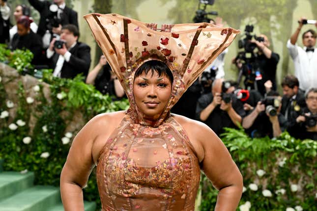 Lizzo au Met Gala 2024 : « Sleeping Beauties : Reawakening Fashion » à New York.