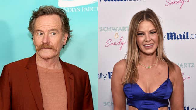 Bryan Cranston and Ariana Madix 