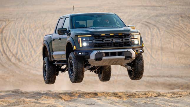 Image for article titled 2024 Ford Raptor R Gets 20-HP Bump To Beat The Now-Dead Ram TRX