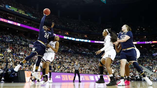 Image for article titled 15 most memorable women's March Madness moments