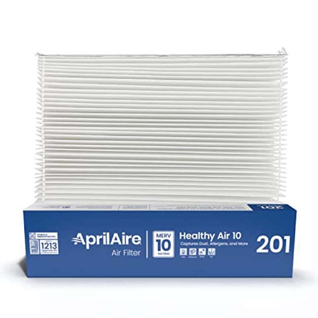 Image for article titled AprilAire 201 Replacement Furnace Filter for AprilAire or Space-Gard 2200 or 2250 Whole-House Air Purifiers, Now 10% Off