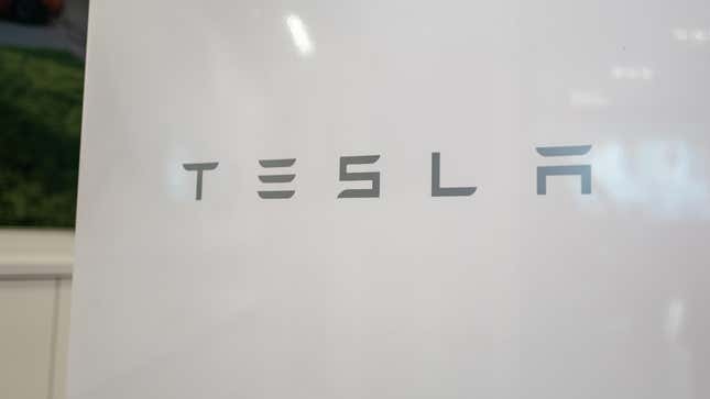 The Tesla logo