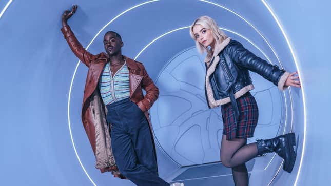 Ncuti Gatwa and Millie Gibson in Doctor Who