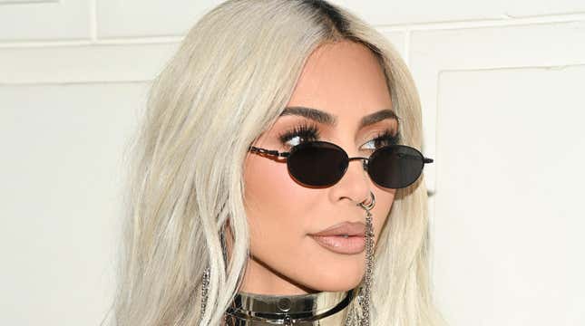 Kim Kardashian attends the Jean-Paul Gaultier Haute Couture Fall Winter 2022/2023 show as part of Paris Fashion Week on in June.