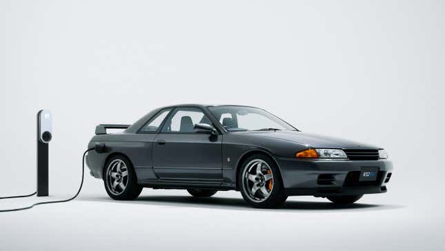 Image for article titled Nissan, Please Let Me Drive The Electric R32 GT-R