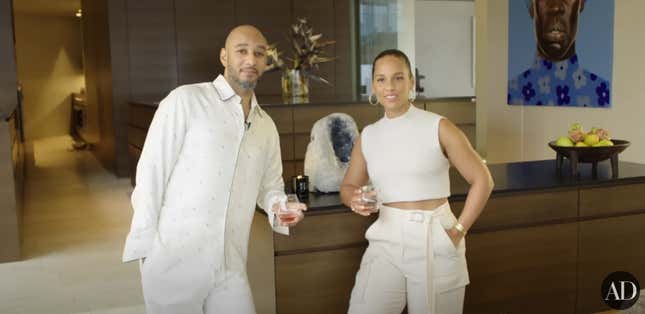 Image for article titled Take a Peek Inside the Homes of Alicia Keys and Swizz Beats; Meagan Good, Floyd Mayweather Jr. and Kendrick Lamar; See Childhood Homes of Some of the Biggest Celebs and the Palatial Spaces Some of the World&#39;s Richest Black People Call Home