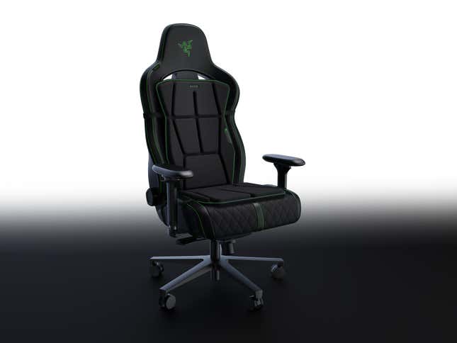 Image for article titled I Got Comfortably Rattled in Razer’s Prototype Haptic Gaming Cushion