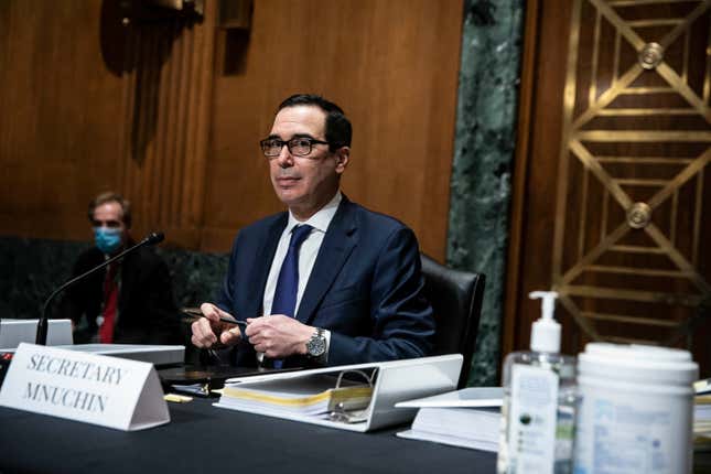 Steven Mnuchin témoigne