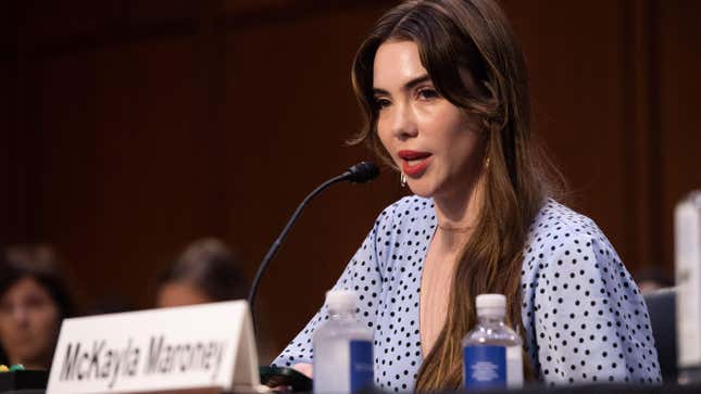 Image for article titled McKayla Maroney Accuses the FBI of Covering Up Larry Nassar&#39;s Sex Abuse