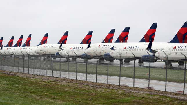 Delta Air Lines planes