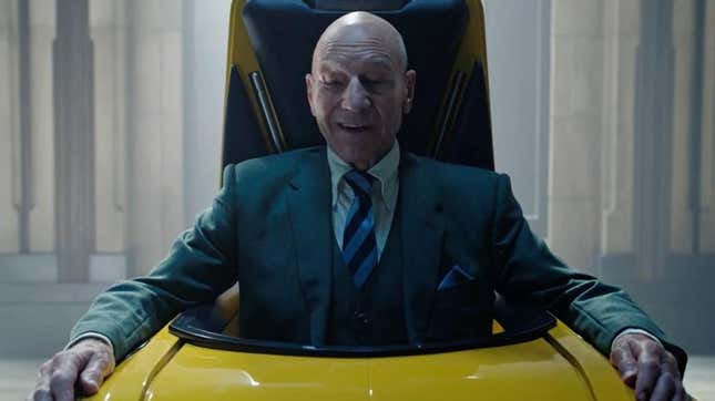 Patrick Stewart as Professor X in Doctor Strange in the Multiverse of Madness