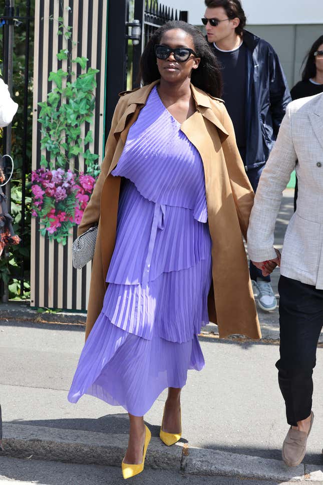 Image for article titled Here&#39;s What Black Celebs Wore to Wimbledon 2023