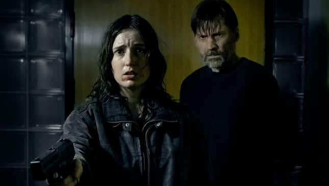 Fanny Leander Bornedal and Nikolaj Coster-Waldau in Nightwatch: Demons Are Forever
