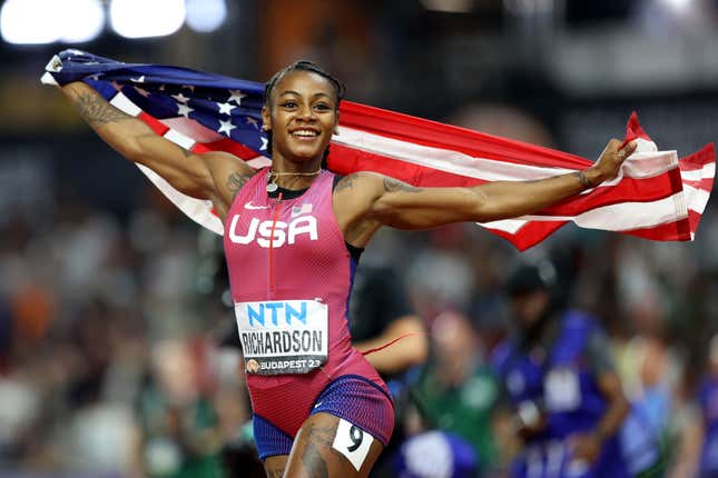 Sha'Carri Richardson's Most Iconic Finish-line Photos