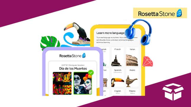 Take 36% off this lifetime subscription to Rosetta Stone and learn all the languages your heart desires. 