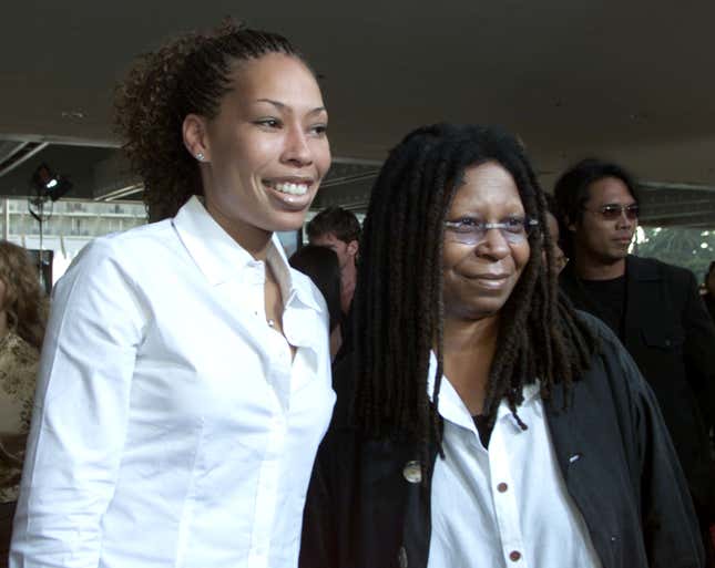 Whoopi Goldberg and her daughter Alex at the premiere of “Rat Race” at the Cineplex Odeon Century Plaza in Los Angeles, Ca. 7/30/01. 