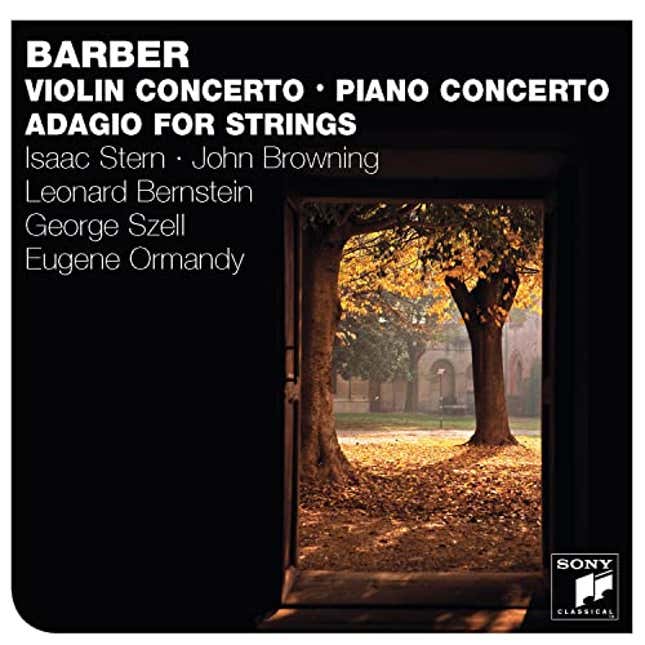 Image for article titled Barber: Violin Concerto, Now 17% Off