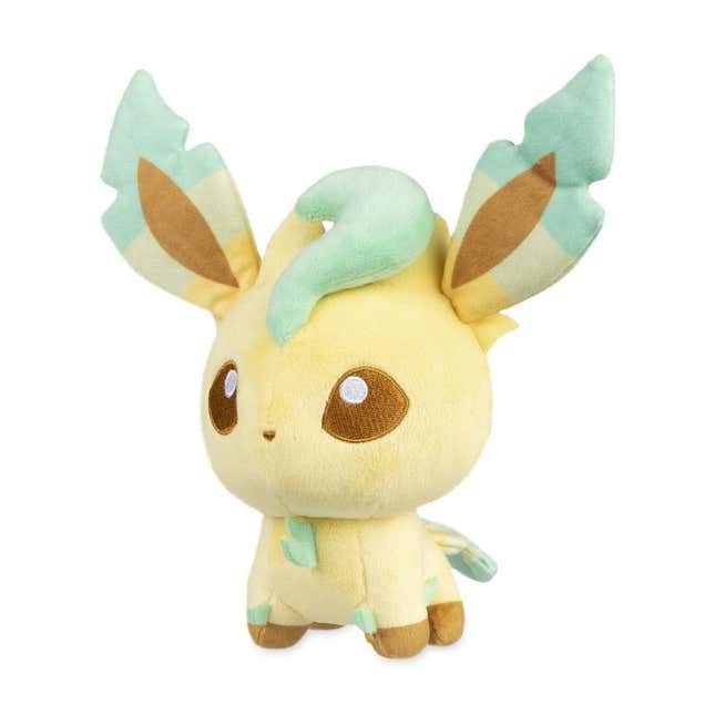 Leafeon plush.