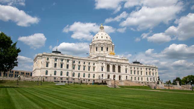 File photo of the Minnesota state capitol building in St. Paul, Minnesota.