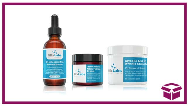 Take Control of Your Anti-Aging Habits With up to 25% off Products From QRXLabs