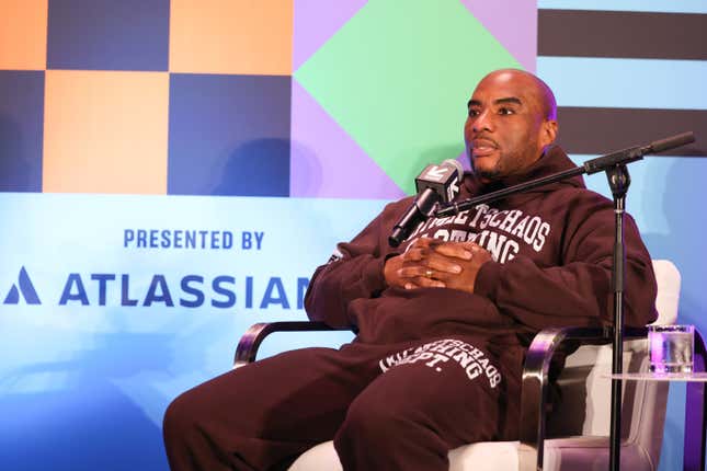 AUSTIN, TEXAS - MARCH 10: Charlamagne tha God at Vox Media Podcast Stage Presented by Atlassian at SXSW on March 10, 2024 in Austin, Texas.