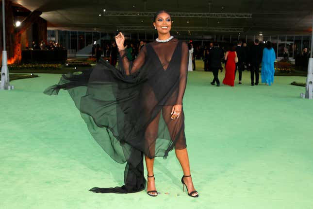 Gabrielle Union at the Academy Museum of Motion Pictures Opening Gala on September 25, 2021 in Los Angeles, California. 