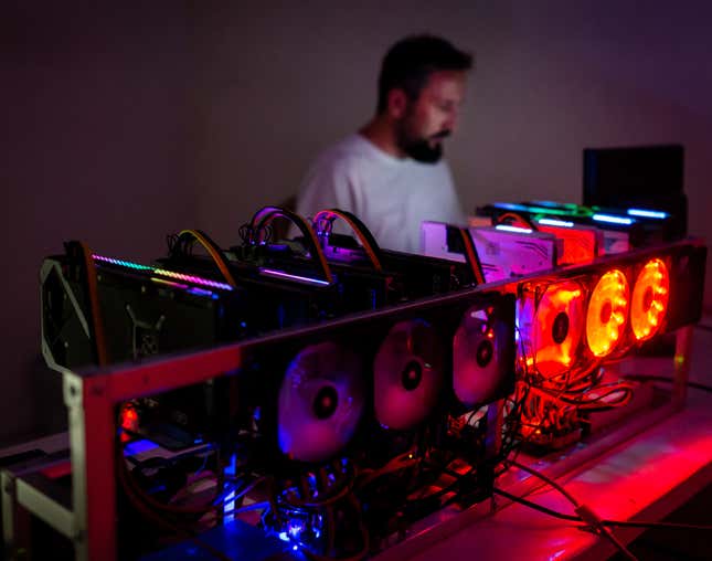 Image for article titled Bitcoin miners are ditching crypto because there&#39;s more money in AI