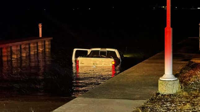 Image for article titled Michigan Man Tries To Escape Police By Driving Down Boat Launch