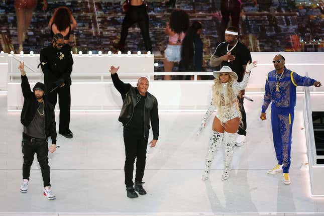 Image for article titled 2023 Super Bowl: The History of Black Halftime Performances