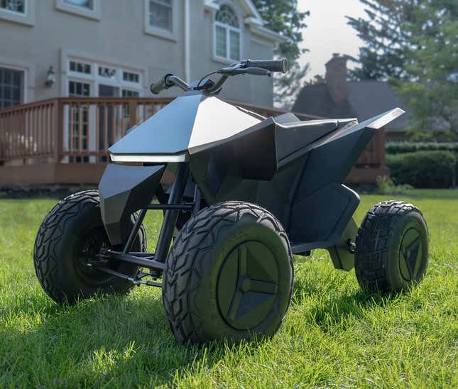 Image for article titled Improved $1,900 Tesla Cyberquad Probably Won’t Hurt Your Kids