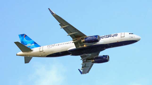 Un avion JetBlue Airways