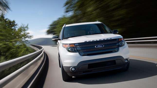 Image for article titled Ford&#39;s Second Recall Of 2024 Includes Nearly 2 Million Explorers For Potentially Self-Jettisoning Windshield Trim