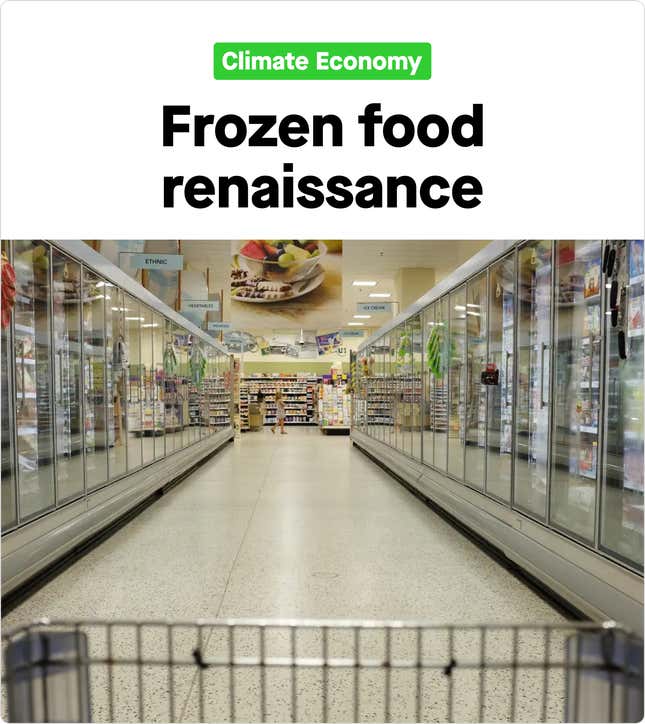 Image for article titled Climate：#6 全米が冷凍食品を買っている