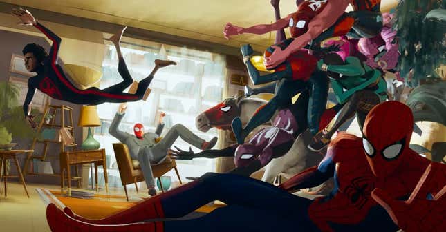 Exclusive: Previous Spider-Men in 'Across the Spider-Verse