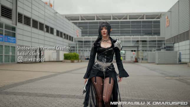 A cosplayer at Dokomi 2025.