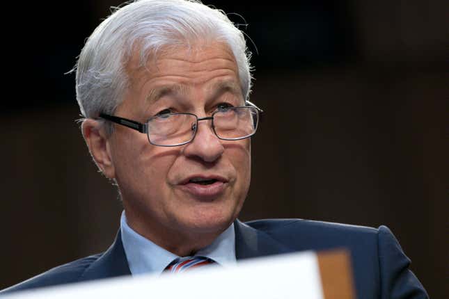 Another first for JPMorgan CEO Jamie Dimon, selling shares of the bank ...