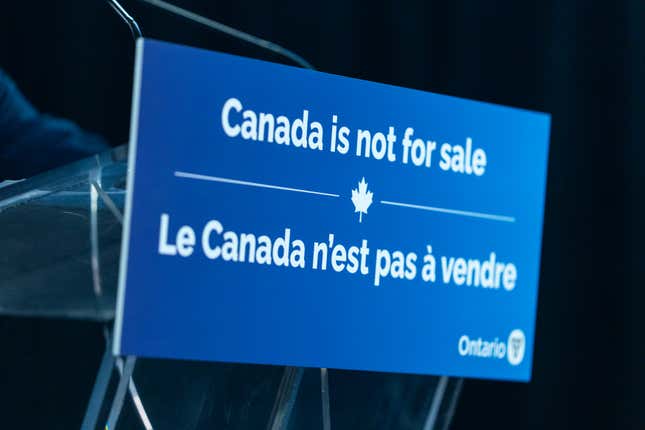 Image for article titled Canada retaliates against Trump with new tariffs on American-made goods