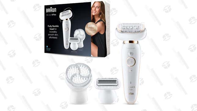 Slow Down Your Shaving With This 22% Off Braun Epilator
