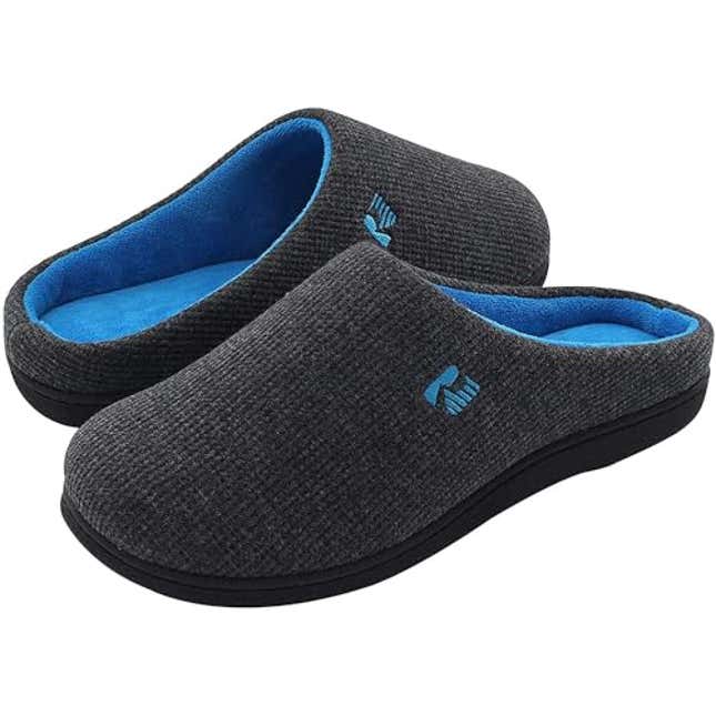 Image for article titled RockDove Men&#39;s Original Two-Tone Memory Foam Slipper, Now 51% Off