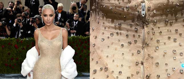 Kim Kardashian May Have Ruined Marilyn Monroe's Iconic Dress, Posts Fresh Pete Content to Distract Us