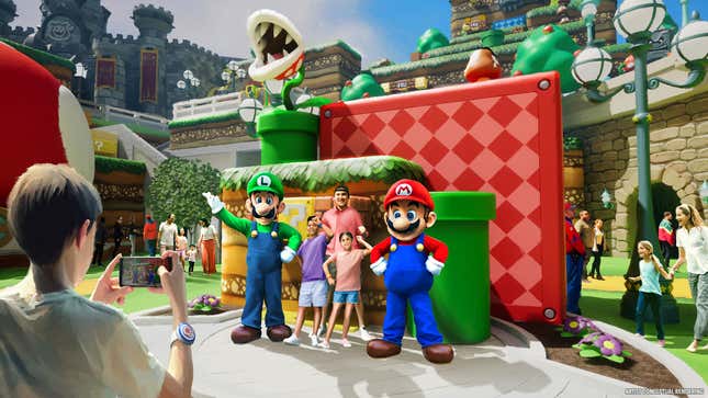 Image for article titled Universal Orlando Resort Lifts the Lid on Its Super Nintendo World