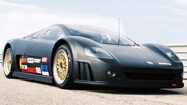 A photo of the Volkswagen W12 Nardo race car concept. 